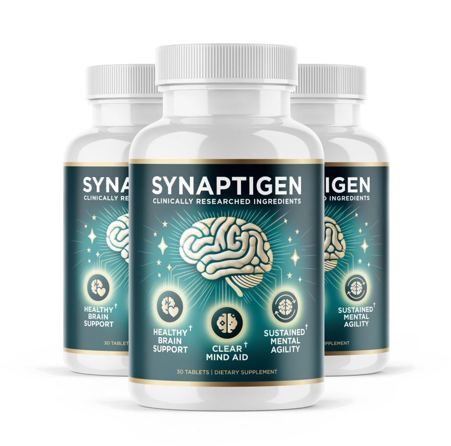 Synaptigen three bottles